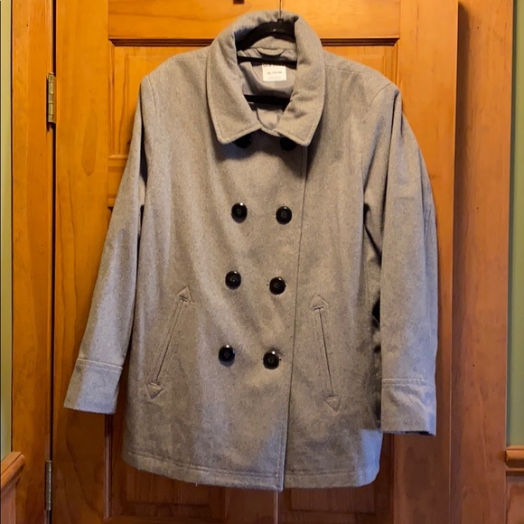 Old Navy Jackets & Blazers - Old Navy Women’s Gray Pea Coat